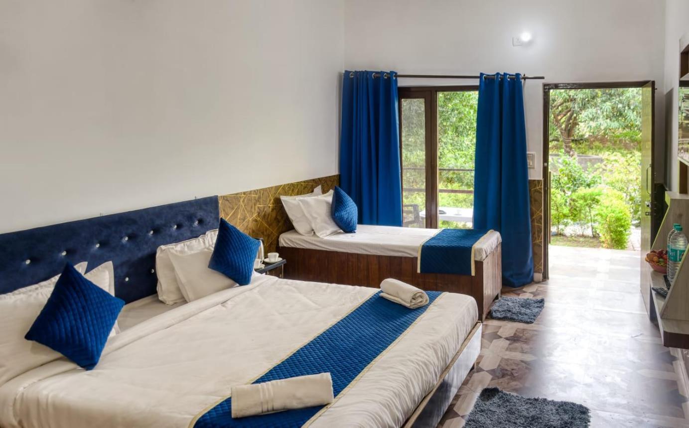 Shekhar Corbett Safari Camp, Hotel Resort , Near Kosi River, Khulbe Garden, Dhikuli, Jim Corbett Park, Ramnagar, Nainital, Uttrakhand Garjia Eksteriør billede